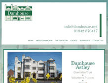 Tablet Screenshot of damhouse.net